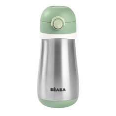 Beaba Поильник термос INOX 350 мл, SAUGE