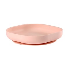 Тарелка из силикона Beaba Silicone Suction Plate, Pink