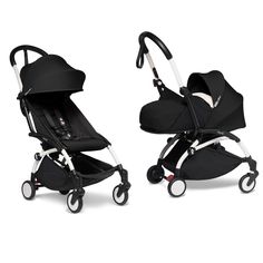 Коляска 2 в 1 Babyzen YOYO2 Newborn Pack Black рама белая