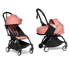 Коляска 2 в 1 Babyzen YOYO2 Newborn Pack Ginger рама черная