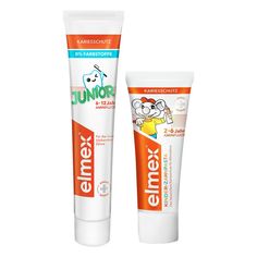 Набор детских зубных паст Elmex Childrens для детей 2-6 лет Junior для детей 6-12