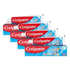 Комплект Зубная паста Colgate Детская Доктор Заяц со вкусом жвачки 50 мл. х 4 шт.