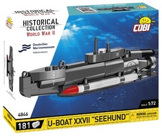 Конструктор COBI Подводная лодка XXVII Seehun, арт.4846