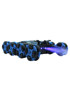 Машинка на радиоуправлении Willesu toys трюковая дрифт-вездеход с дымом Lazer синий