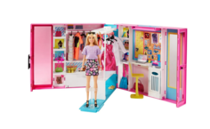 Набор игровой Iqchina Barbie Игра с модой Гардероб мечты