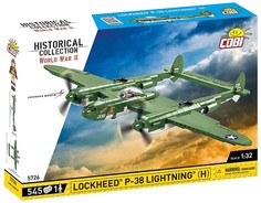 Конструктор COBI Американский истребитель Lockheed P-38H Lightning, арт.5726