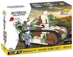 Конструктор COBI Танк Renault FT Victory, арт.2992