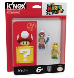 Фигурка KNEX Mario в бежевом костюме, 3 фигурки