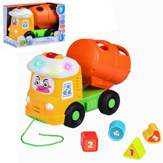 Ссортер-каталка Smart Baby Веселая цистерна, свет, звук, JB0334032