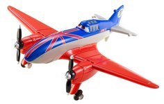 Фигурка Disney Planes Модель самолета-истребителя BullDog металл