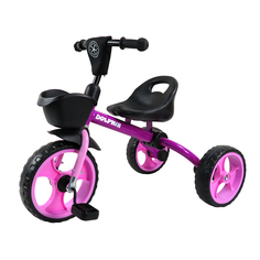 Детский Трехколесный Велосипед DOLPHIN Фиолетовый Складной, 2023 Maxiscoo