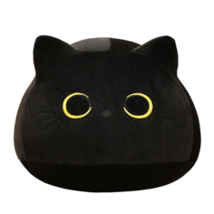 Подушка-игрушка Plush Story Кот Кошки черный 30 см.