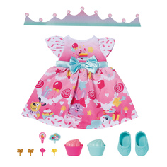 Платье Праздничное для кукол Zapf Creation BABY born 43 см, коробка