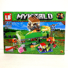 Конструктор MINECRAFT LB+ MY WORLD №LB539, 227 деталей.