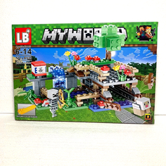Конструктор MINECRAFT LB+ MY WORLD №LB539, 203 детали