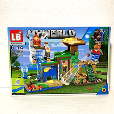 Конструктор MINECRAFT LB+ MY WORLD №LB559, 223 детали