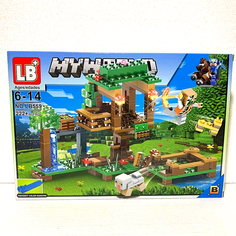 Конструктор MINECRAFT LB+ MY WORLD №LB559, 222 деталей