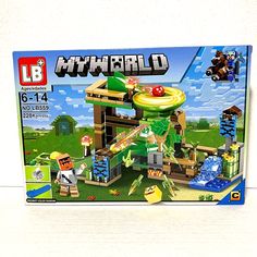 Конструктор MINECRAFT LB+ MY WORLD №LB559, 220 деталей