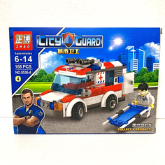 Конструктор город CITY GUARD ZHBO №5536 Набор машин-защитники