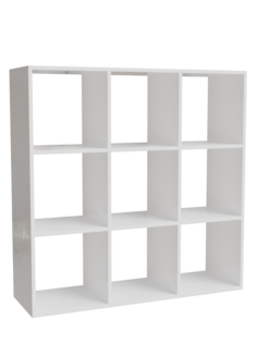 Стеллаж Forest kids Oxford 3x3 ячейки 106х106х33 см Белый