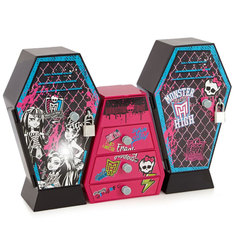 Игровой набор Monster High Музыкальный шкаф с ключом, цвет: черный, розовый