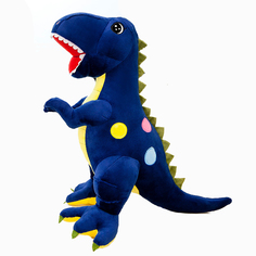 Мягкая игрушка SCWER TOYS Динозавр синий 100см.