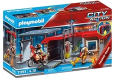 Конструктор Playmobil Мобильная пожарная станция (Take Along Fire Station), арт.71193