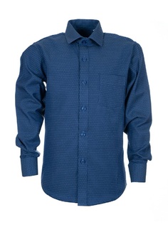 Рубашка детская Imperator Vichy 3-П, синий, 39(176-182)