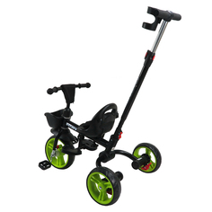 Велосипед Детский Трехколесный Maxiscooс, Octopus, Складной, Зелёный, 2023