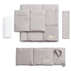 Комплект постельного белья для новорожденного сатин Happy Baby комплект на выписку, серый