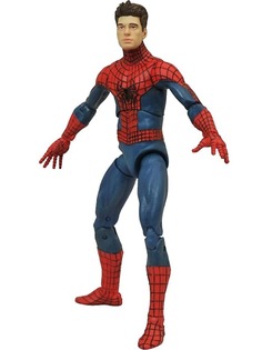 Фигурка StarFriend Человек-паук без маски Spider-Man (подвижная, аксессуары, 18 см)