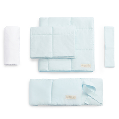 Комплект постельного белья для новорожденного Happy Baby комплект на выписку голубой