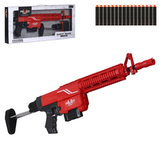 Детское игрушечное оружие Бластер, ручной взвод, 16 пуль в комплекте, JB0211251 Маленький воин
