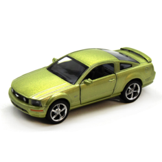 Машинка Kinsmart Ford Mustang GT 2006 1:36 ЗЕЛЕНАЯ KT5091W