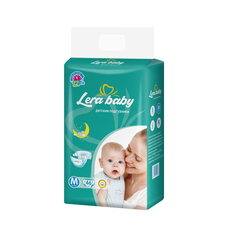 Подгузники детские ПРЕМИУМ Lera Baby размер M 6-11 кг 46 штук