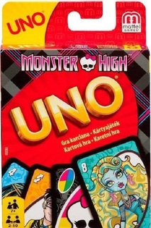Настольные игры Games Uno Карточная игра "Уно: Monster High"