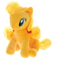 Пони AppleJack, мягкая игрушка Пони Волшебная со звуком, оранжевый, 21 см, My Little Pony
