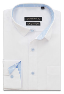 Рубашка детская Imperator PT2000 2B-П, белый, 170