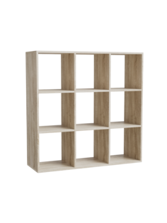 Стеллаж Forest kids Oxford 3x3 ячейки 106х106х33 см Сонома