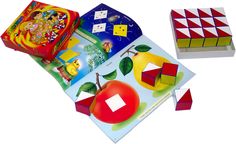 Обучающая игра Корвет кубики Сложи узор + альбом Сложи узор для малышей
