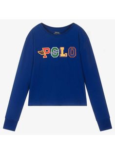 Свитшот детский Polo Ralph Lauren 313877892002, синий, 170