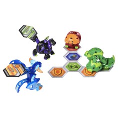 Фигурка-трансформер Bakugan Baku-Gear Pack Dragonoid+Howlkor+Pegatrix+Hydorous