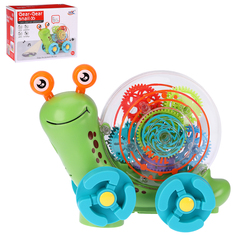 Развивающая игрушка Smart Baby Улитка, прозрачный корпус, свет/звук, JB0211391