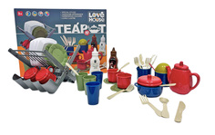 Игровой набор игрушечной посуды LOVE HOUSE, 40 предметов No Brand