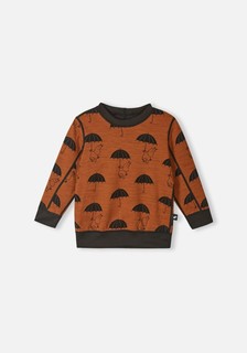 Свитшот детский Reima Moomin Ypperling, коричневый, 110