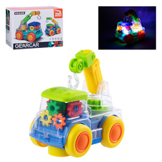 Развивающая игрушка Smart Baby Кран, прозрачный, движущиеся шестеренки, JB0404706