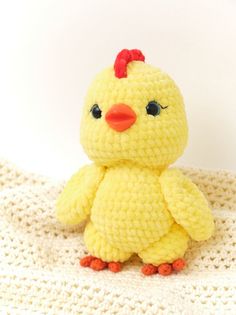 Мягкая игрушка Little Toy Амигуруми Цыпленок 20см amcip20