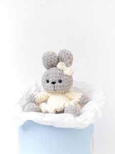 Мягкая игрушка Little Toy Амигуруми Заяц 18см amzay18krem