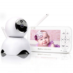 Видеоняня Baby Monitor 5 inch HD No Brand