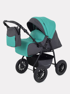 Коляска детская трансформер RANT basic RIVA AW02 зеленый